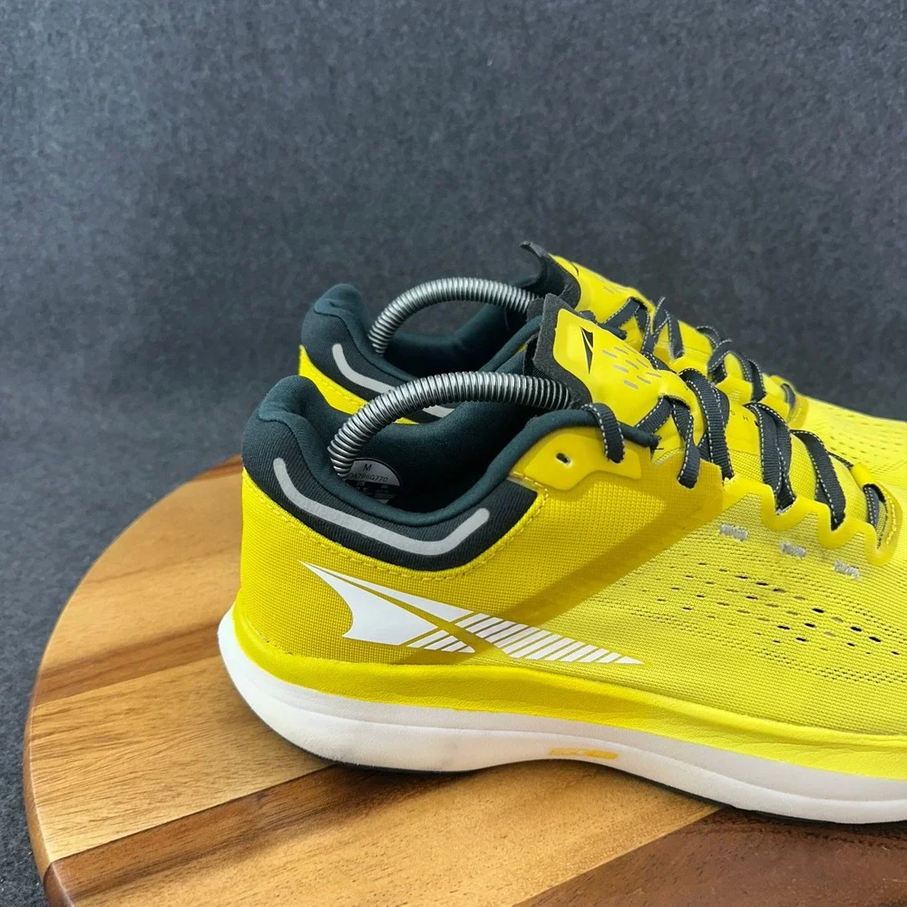 Altra Vanish Tempo Mens 10.5 Yellow Black Running Shoes AL0A7R6G770 Sneakers
